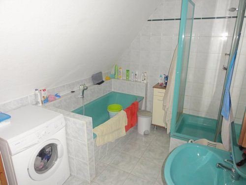 Ein- bis Zweifamilienhaus mit Doppelgarage und Anbau auf großem Grundstück