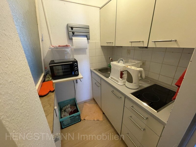 Kapitalanlage: 1-ZIMMER-EIGENTUMSWOHNUNG in zentraler Lage mit Süd-West-Eckbalkon 